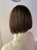 スタジオ アルファプラス 日暮里店(studio α+)&nbsp;ブルーアッシュ×前下りボブ♪【スタジオアルファプラス日暮里】