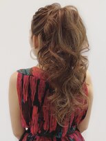 ヘアセット&メイク専門店 カスミ(Kasumi)&nbsp;華やかポニーテール