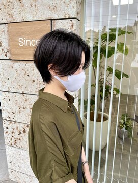 シンス(Since) 凛とした印象を与えるショート　中村隆一