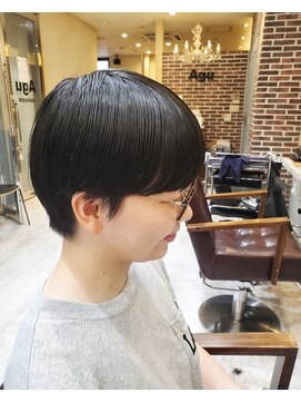 ヨハク(yohak) 眼鏡×マッシュショート