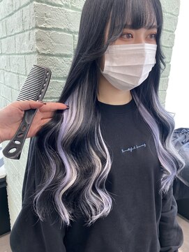 オフホワイト 大阪店(Off-White) ブリーチなしでもハイトーンが叶う！エクステいんなー