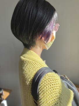 ムニ(MUNI) 地毛andインナーカラー！