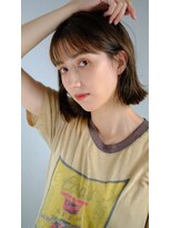 スリー スタンド(THREE STAND) 肩上切りっぱなしボブ/外ハネ/ナチュラルボブ/ミニボブ