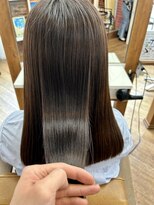 ヘアリゾート リノ(Hair resort Lino) 『ミネコラトリートメント』×8トーンブラウンカラー