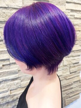 ヘアーレナータ 八王子(HAIR RENATA) 透明感♪髪質改善カラー小顔艶感前下がりショートレイヤー