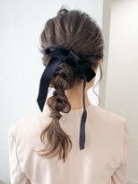 レア 表参道(L'ea) ヘアアレンジ パーティーアレンジ 結婚式ヘアアレンジドレスヘア