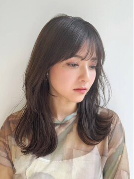 ジーナ 高槻(Zina) 髪質改善＊レイヤーロングナチュラル黒髪＊美髪【Zina 高槻】