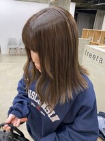 フリーラ 京都河原町三条店(freera)&nbsp;透明感たっぷり◎ベージュカラー