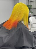イエローオレンジグラデーション