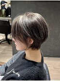 レイヤー長め前髪クール20代30代40代くびれショート【茅ヶ崎】