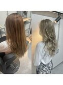 ハイトーンバレイヤージュ[髪質改善][心斎橋][髪質改善心斎橋]