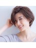 11.【白髪染め限定】カット+頭皮に付けないケアカラー＋時短ケアTR　￥14,000