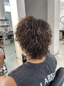 ネクスト 静岡店(NEXT) MEN'S HAIR カルマパーマ ダークアッシュ ニュアンスパーマ