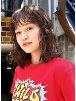 ナループロアオハナ(Nalu pu loa ohana)&nbsp;ミディアムパーマウェーブパーマニュアンスパーマレイヤーパーマ