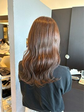 ヘアショップエヌアンドエー 久喜 栗橋店(hairshop N&A) 大人のうる艶ロング×ブラウン/ベージュ/髪質改善Tr