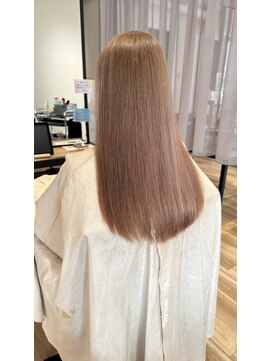 パプスドコワフュール 甲子園口店(Pap's de coiffeur) 王道ミルクティーベージュ