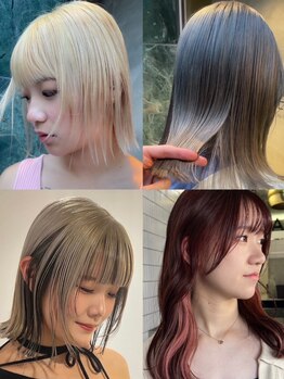 シェル(SHEL+L)の写真/【学割U24】クーポン有♪これから大学生になる人のカラーデビューやトレンドのデザインカラーまで幅広く！