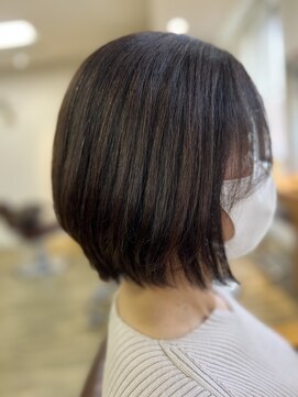 ナチュラル 仙台駅前店(Natural) ケアルーガ×ショートボブ