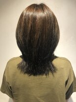 ヘアーポケット 恵比寿(hair pocket)&nbsp;艶感ウルフヘア/髪質改善/透明感カラー/小顔カット/30代/40代