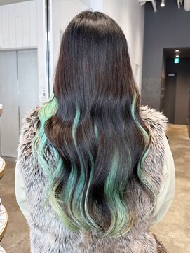 アルバム 銀座(ALBUM GINZA) ロング顔周りレイヤーくびれヘア_ba538921