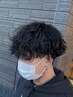 Yuya限定　メンズカット＋ツイストスパイラルor波巻きパーマ￥9900