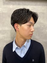メンズカット バイ ソイクフ(メンズカット by SOY-KUFU)&nbsp;20代30代40代◎韓国マッシュスペインカールブルーブラック