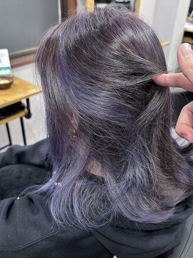 アフェクト 上大岡(affect) インナーカラー/ラベンダー/パープル/デザインカラー/上大岡