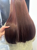 アリスバイアフロート 自由が丘(ALICe by AFLOAT)&nbsp;ブリーチなし◎ピンクブラウン／艶髪カラー【自由が丘】