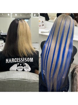 ハイエクステンション 京都駅前店(Hi-Extension) シルバーブルー ★ mao_222