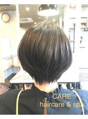 【CARE】ナチュラル×ショートボブ
