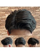 アールドボーテ 理容室(R de Beaute)&nbsp;銀座 七三分けパーマ <理容室>メンズ