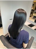 ブルーブラック♪♪髪質改善！