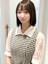リル 四条河原町(LiLu)&nbsp;大人可愛いストレートボブ◎20代30代
