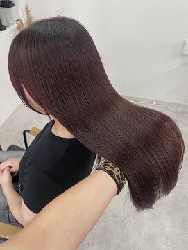 ウル 岡山駅店(ULu.) ダブルカラー　ロイヤルパープル