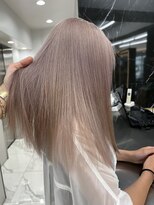 ラピス 渋谷本店(Lapis) ホワイトミルクティー/ブリーチカラー/ハイトーン/髪質改善