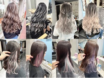 エクステ専門店あるじゃんすー 宇都宮店の写真/【学割U24】学校にバレないシールエクステ/友達同士のご来店◎［原色/ハイトーンカラー,透けカラーが豊富］