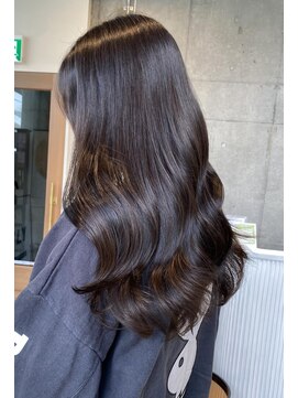 イリー 代官山(ILY) 髪質改善/地毛風カラー/チョコレートブラウン/SAYURI