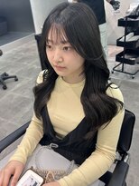 セライロ 千葉(celilo)&nbsp;ヨシンモリ/顔周り/レイヤーカット/韓国ヘア/宮田里穂