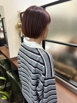 プチメゾントウキョウ(Petit Maison Tokyo) ミニボブ_レッドブラウン