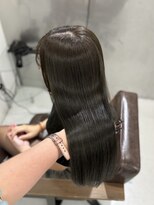 ハピネス 梅田茶屋町店(HAPPINESS)&nbsp;オリーブグレージュ/髪質改善トリートメント/艶髪/レイヤー