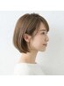 【土日祝料金】カット+縮毛矯正(根元5cm未満)¥21,450→¥20,350