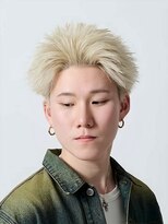 ルースト 南堀江店(ROOST)&nbsp;刈り上げセンターパート/波巻きツイストスパイラル/南堀江