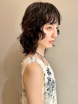 イギー(igggy) ミディアムウルフ☆パーマスタイル