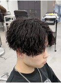 縦落ちパーマシャドウパーマサーフカールフェザーパーマ