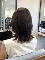 ルーチェ(Lu-che)&nbsp;髪質改善カラー×くびれミディアム×色持ち◎くすみブラウン
