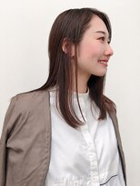 ホトリ (hotori.)&nbsp;艶ブラウン×まとまりミディアム