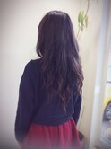 ナチュラルロングウェーブ