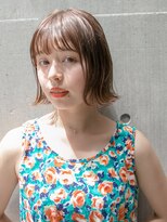 ルティア(Lutia) シースルーバング ミニボブ 小顔ヘア