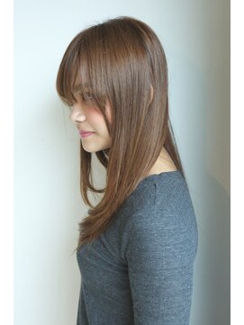 ヘアメイク イズム(HAIR MAKE ism) 【ism 千葉】フロント縮毛×セミロングS