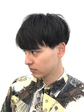 アトリエイトワ(atelier ittowa) スパイキーショート/ブルーブラック/フェザーパーマ/30